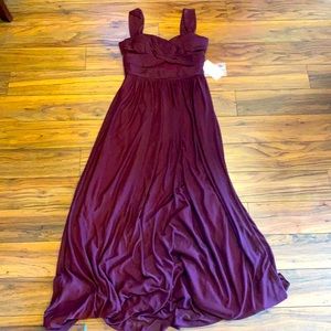 Birdy Grey bridesmaid dress Cabernet